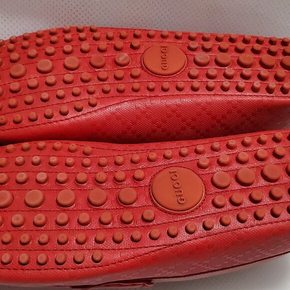 NEW Red Gucci Loafer shoes Sz 9 Mens dress style party main image 7